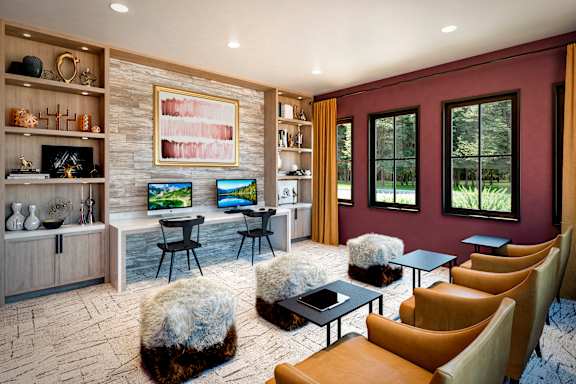 Cyber Lounge at 198 Milltown Apartments, Burlington, NC 27215