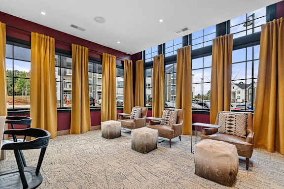 Modern Cyber Lounge at 198 Milltown Apartments, North Carolina, 27215