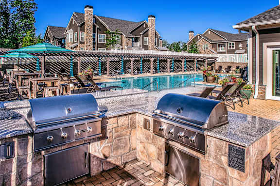 Barbecue And Grilling Station at Retreat at Greystone, Alabama , 35242