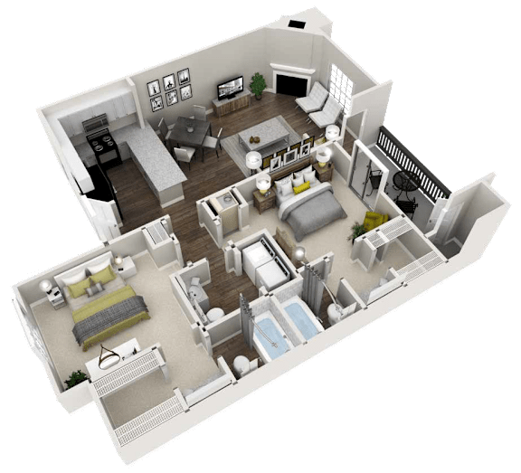 Aspen Floor Plan at Inverness Cliffs, Alabama, 35242