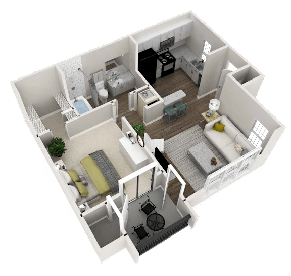 Hideaway Floor Plan at Inverness Cliffs, Birmingham, AL