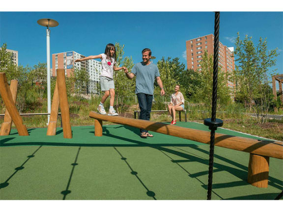 Playground at The Blairs, Silver Spring, Maryland