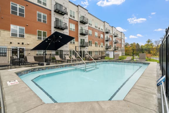 Lounge Pool and Sundeck at The Aurilla, Cottage Grove