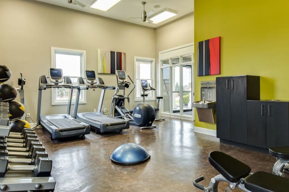 State Of The Art Fitness Center at The Bradford at Easton Apartments in Columbus, OH
