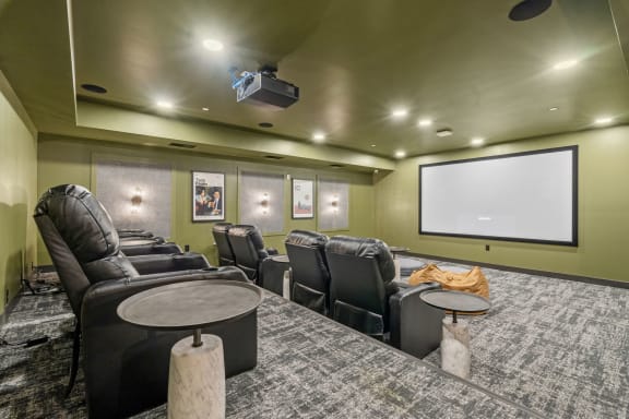 movie theater, a large screening room at The Aurilla, Cottage Grove, 55016