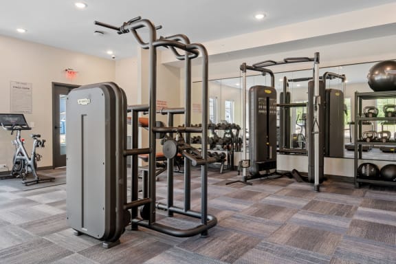Fitness Center at The Lodge at Overland, Rochester, MN, 55901