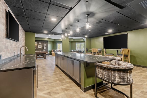 Clubhouse Catering Kitchen at The Aurilla, Cottage Grove, MN