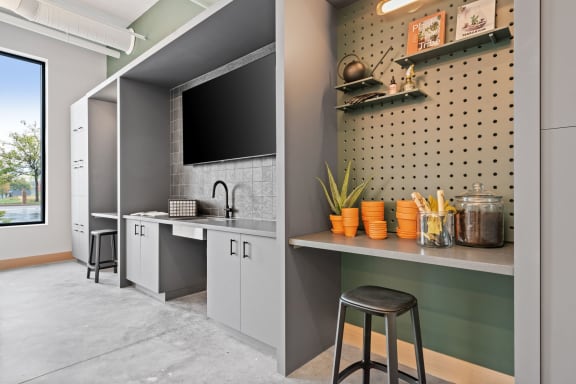 Maker Space at The Hallon Apartments, Hopkins