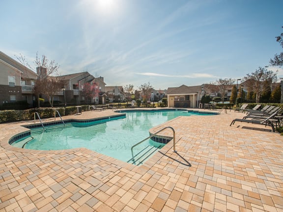 Swimming Pool With Relaxing Sundecks at Waterford Place Apartments, Memphis, 38125
