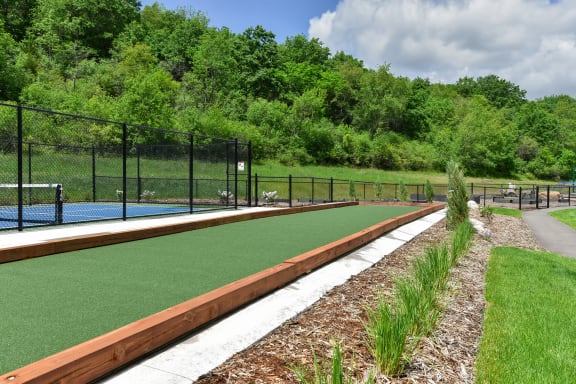 Bocce ball at The Lodge at Overland, Rochester, MN, 55901
