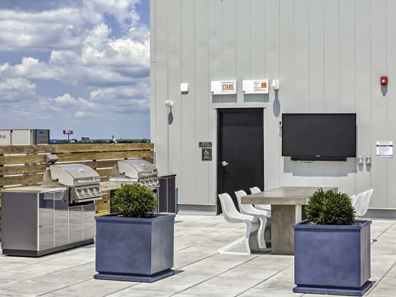 Rooftop Grill Stations at Noca Blu, Chicago
