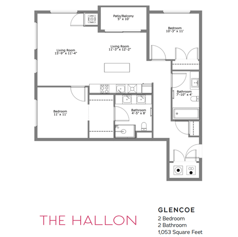 the floor plan of the hall  the falls