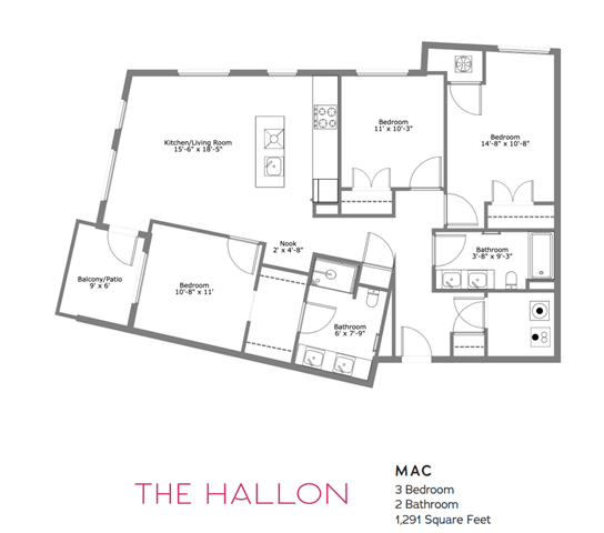 the hall floor plan  the residences at sawmill estates