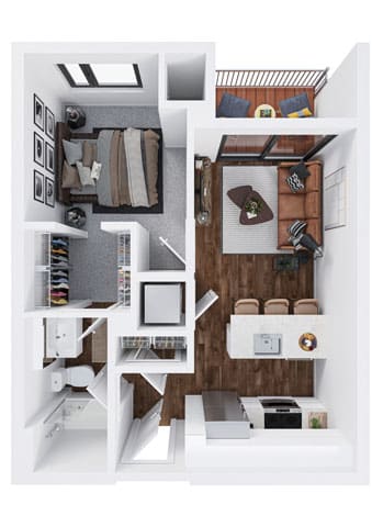 our apartments showcase a flexibility and functionality that is unmatched by any other apartment