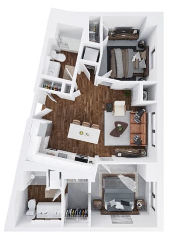 our apartments showcase a flexibility and style that is sure to please any buyer