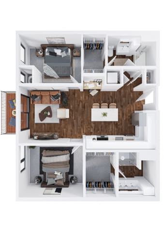 our apartments have a variety of floor plans