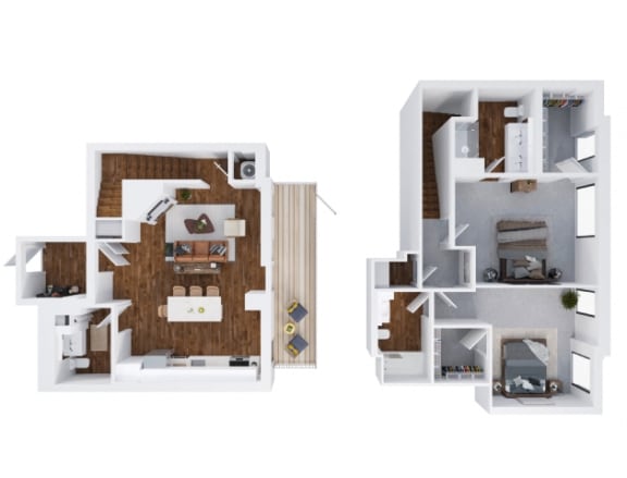 a floor plan of a house