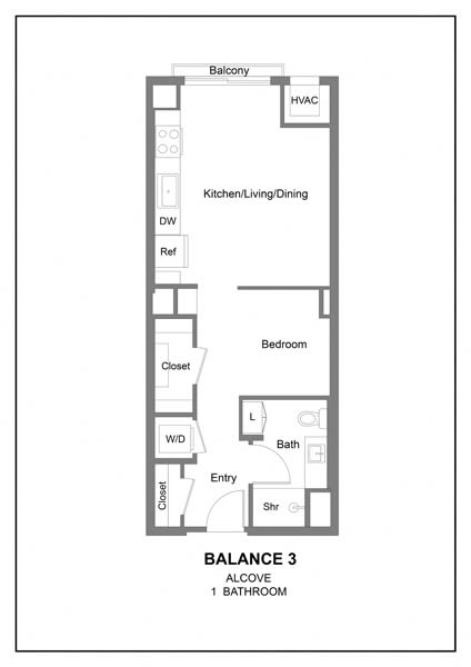 a floor plan of a room with a closet and a bedroom