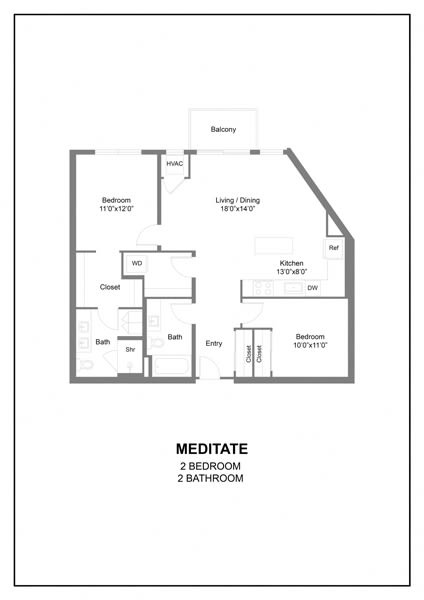 hematichematichematic diagram of a 2 bedroom apartment floor plan