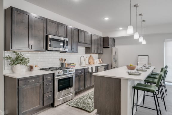 Open Kitchen and Dinning Area at The Westlyn, West Saint Paul, MN, 55118