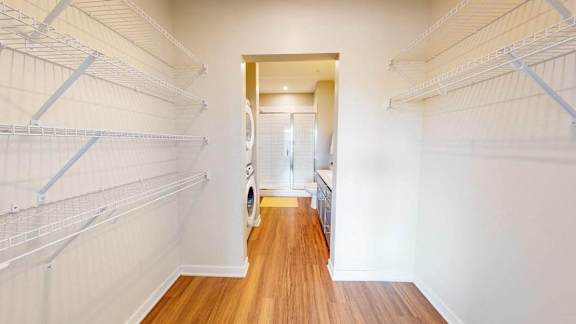 Large Closet at The Arlow on Kellog, Minnesota