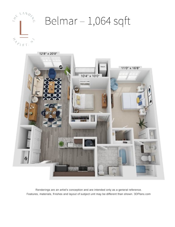 2 bed 2 bath C 2 bed 2 bath C
