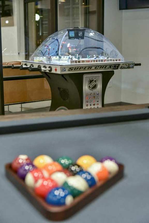 Pool Table at The Arlow on Kellog, St. Paul