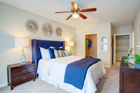 Bedroom With Closet at Metro 5514, Houston