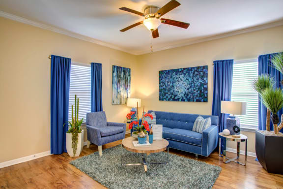 Ceiling Fan at Pavilions at Northshore Apartment Homes, Portland, TX