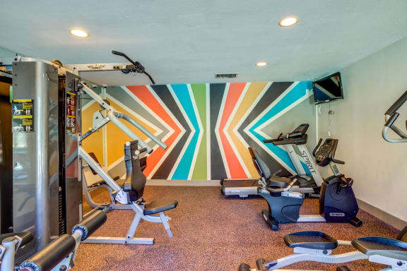 Fitness Center at The Reserve at City Center North, Houston, 77043