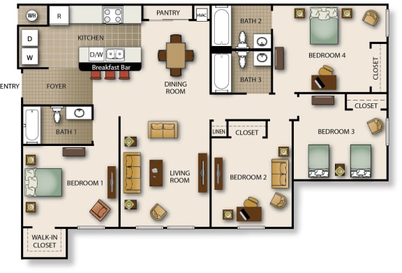 Floor Plan  Delray