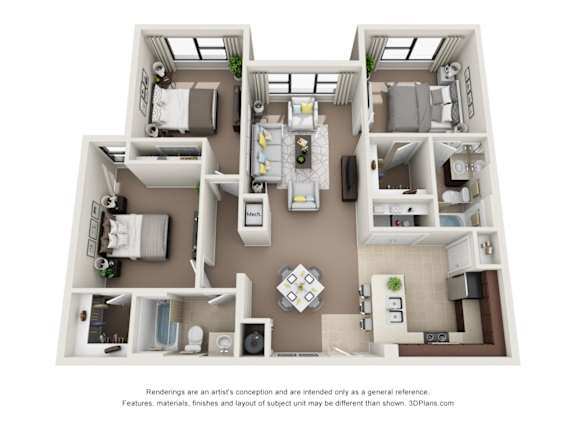 Floor Plan  the outlook floor plan of 1199 square feet