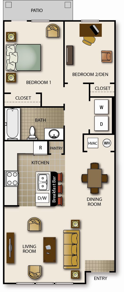 Senior Cottage Floor Plan