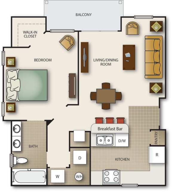 Floor Plan  a floor plan of a house