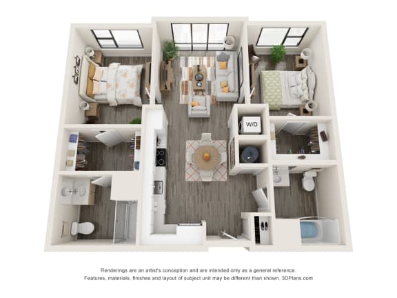 2A_G2A Floorplan at The Aeronaut, Weymouth, MA