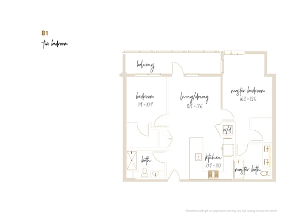 Floor Plan B1