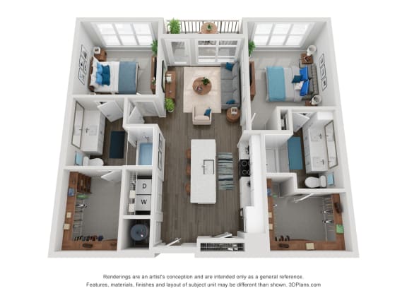 Floor Plan B1