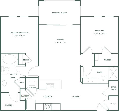 Allister North Hills - Forsyth floor plan