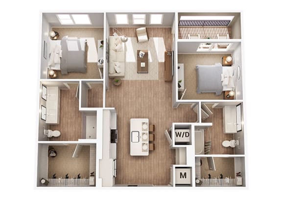 Floor Plan B1