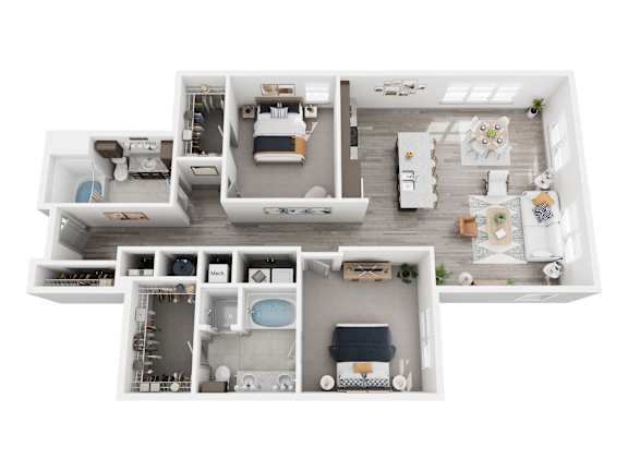 Floorplan M, at The landing at Vinnin Square, Swampscott, Massachusetts