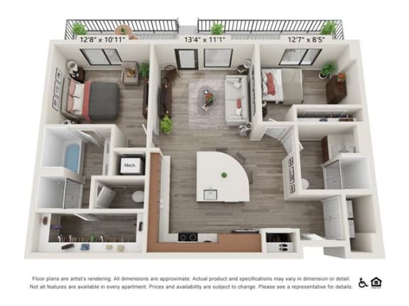 Floor Plan 2H