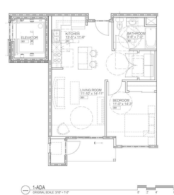 1 Bedroom 1 Bath
