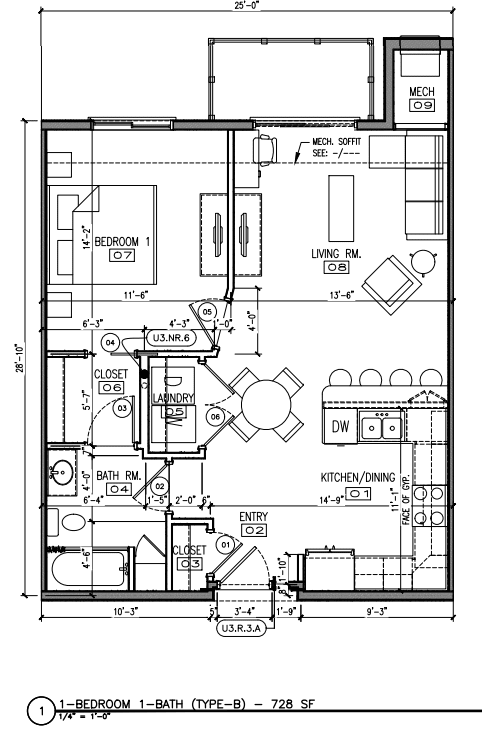 a floor plan of a small house