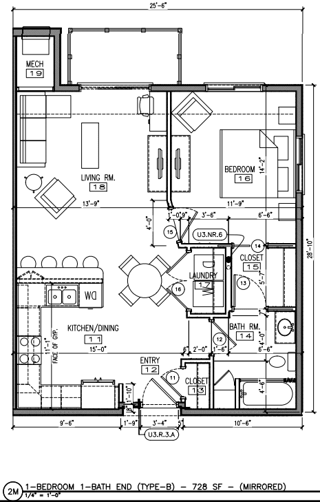a floor plan of a small house