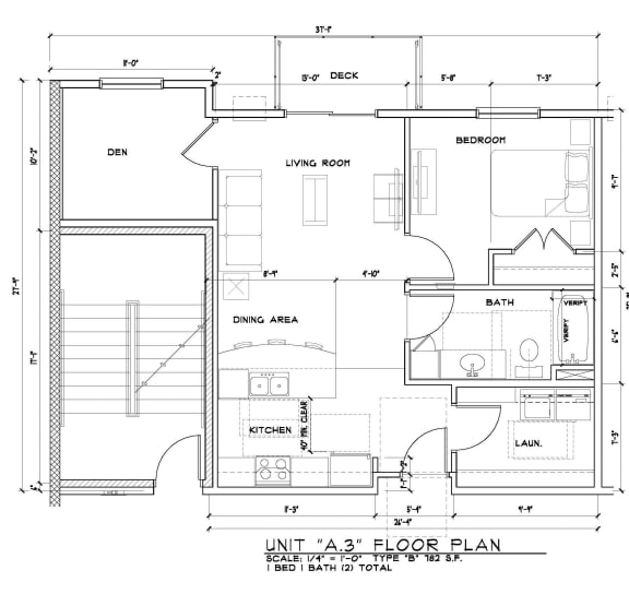 a floor plan of a house