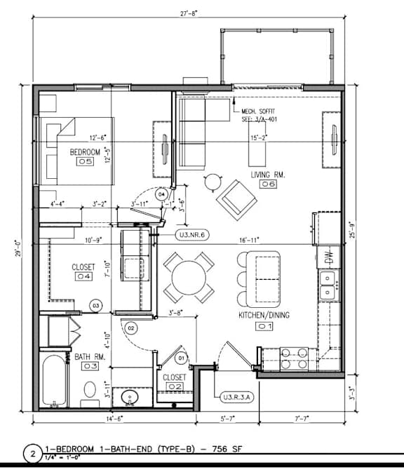 a floor plan of a small house