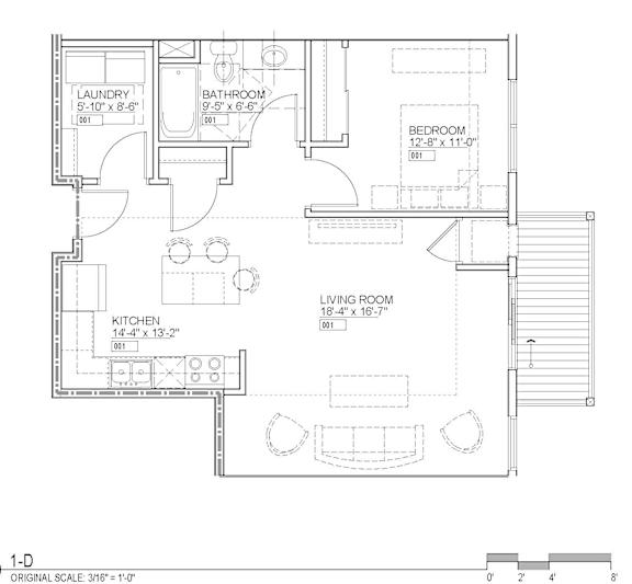 1 Bedroom 1 Bath