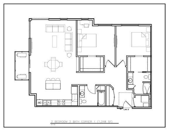 2D 1248 sq ft
