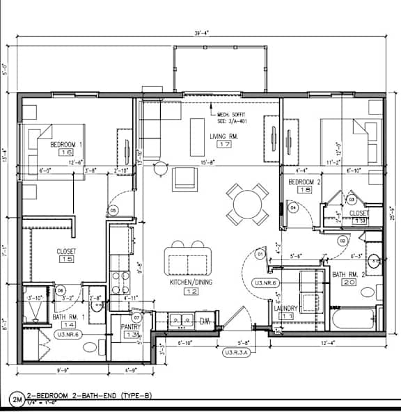 a floor plan of a house