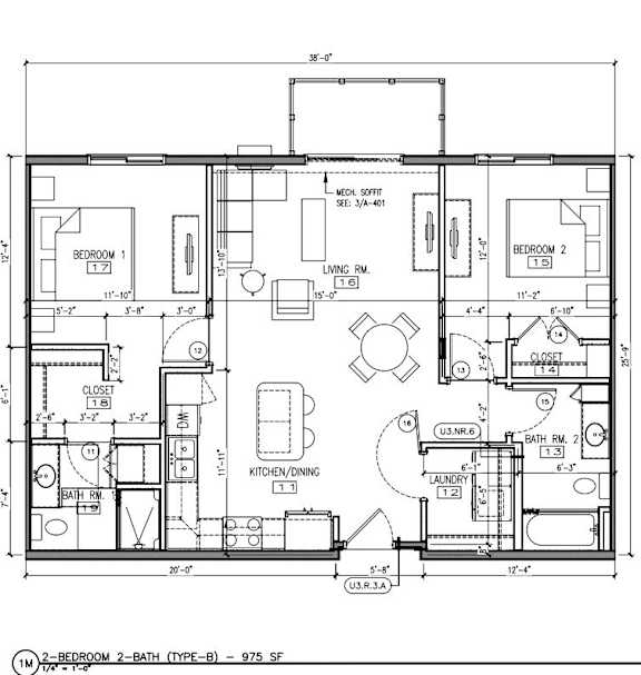 a floor plan of a small house